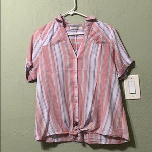 Striped Button Up shirt